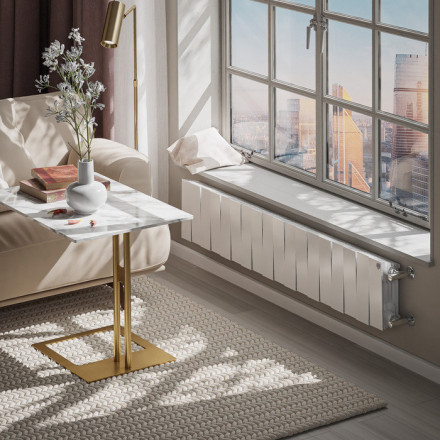 Биметаллический радиатор Royal Thermo PianoForte 200 /Bianco Traffico - 18 секц.