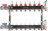 Для отопления Rommer 1&quot;/3/4&quot;x7 с расходомерами (RMS-1210-000007)