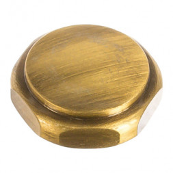 Заглушка для радиатора SR Rubinetterie 1/2 Ретро бронза