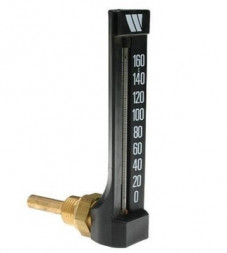 Термометр спиртовой угловой Watts Термометр спиртовой угловой формы (штуцер 160 мм)