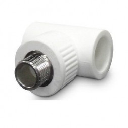 Тройник комбинированный переходной с наружной резьбой Valfex 25х1/2&quot;х25