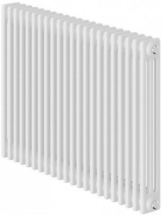 Стальной трубчатый радиатор 3-колончатый Royal Thermo Insignia C3050 - 22 секц. RAL9016, боковое 1/2