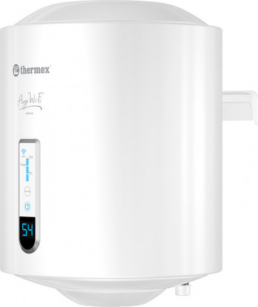 Электрический накопительный водонагреватель Thermex Auga 30 V Slim Wi-Fi