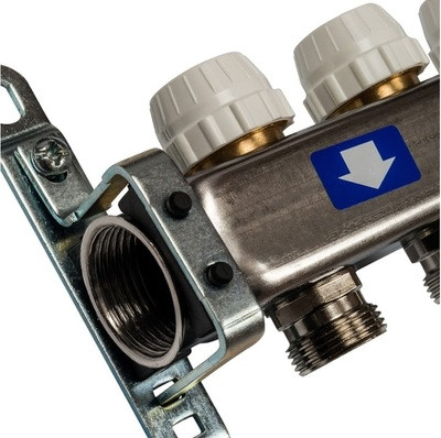 Коллектор с запорными клапанами STOUT SMS-0932-000007