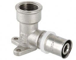 Фитинг пресс водорозетка VALTEC VTm.254H.N.001604 16x1/2&quot;