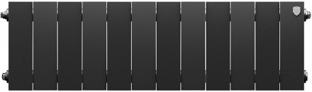 Биметаллический радиатор Royal Thermo PianoForte 200 /Noir Sable - 12 секц.