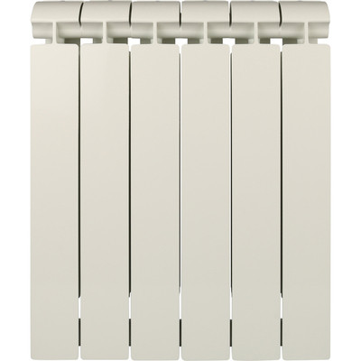 Биметаллический радиатор Global Style Extra 500 6 секц. c нижним подключением