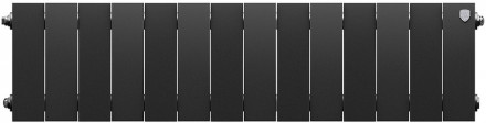 Биметаллический радиатор Royal Thermo PianoForte 200 /Noir Sable - 14 секц.