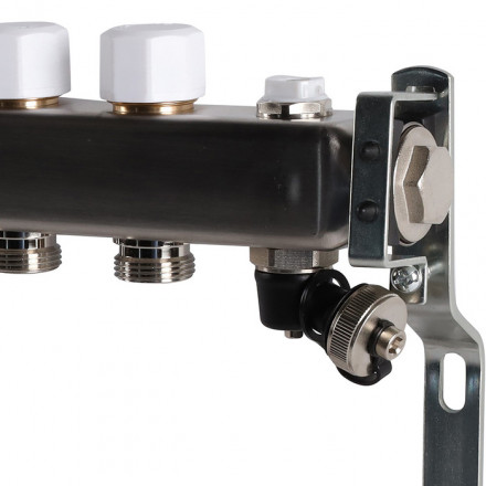 Для отопления Rommer 1&quot;/3/4&quot;x8 с запорными клапанами (RMS-3201-000008)