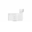 Электрический полотенцесушитель Atlantic Theola Digital WW 750W белый широкий