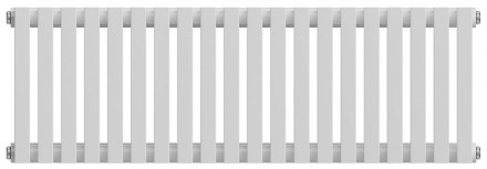 Стальной трубчатый радиатор 2-колончатый Royal Thermo Shift Q30 C2030 - 20 секц. RAL9016, боковое 1/2