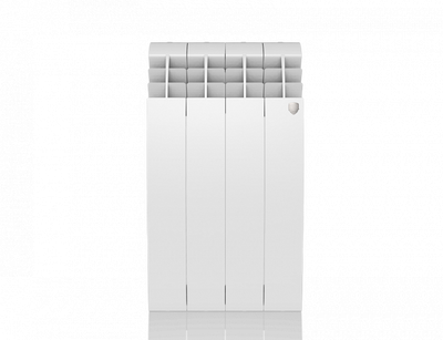 Биметаллический радиатор Royal Thermo Biliner 500 VD 4 секц. Bianco Traffico