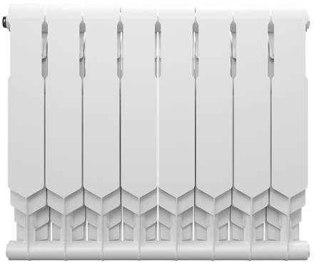 Биметаллический радиатор Royal Thermo Vittoria Super 500 2.0 - 8 секц.