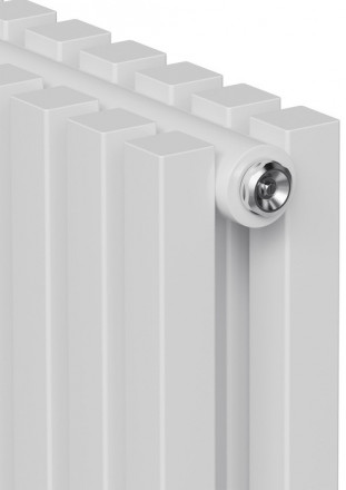 Стальной трубчатый радиатор 2-колончатый Royal Thermo Shift Q30 C2030 - 32 секц. RAL9016, боковое 1/2