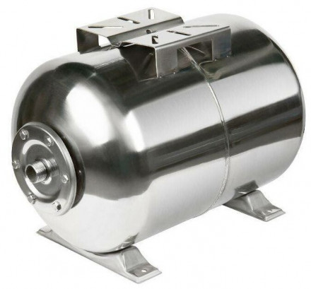 Расширительный бак Unipump 50л, (гор.), нерж. сталь, мембрана EPDM