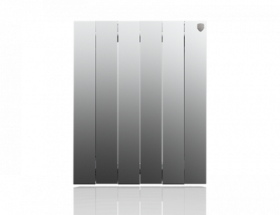 Биметаллический радиатор Royal Thermo Pianoforte 500 VD 6 секц. Silver Satin