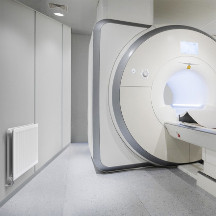 Стальной панельный радиатор Тип 10 Royal Thermo HYGIENE H10-450-1700 RAL9016