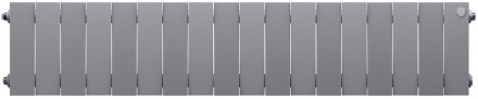 Биметаллический радиатор Royal Thermo PianoForte 200 /Silver Satin - 18 секц.