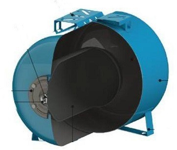 Расширительный бак VALTEC Бак расширительный 50л. (ГОРИЗОНТАЛЬНЫЙ)