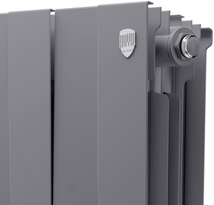 Биметаллический радиатор Royal Thermo PianoForte 200 /Silver Satin - 20 секц.