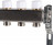 Для отопления Rommer 1&quot;/3/4&quot;x9 с запорными клапанами (RMS-3200-000009)