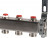 Для отопления Rommer 1&quot;/3/4&quot;x9 с запорными клапанами (RMS-3200-000009)