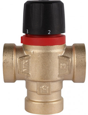 Смесительный клапан Rommer 3/4&quot; ВР 35-60°С KV 1,6 (RVM-0112-166020) боковое смешивание