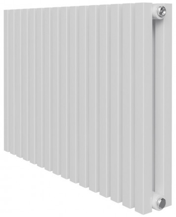 Стальной трубчатый радиатор 2-колончатый Royal Thermo Shift Q30 C2050 - 08 секц. RAL9016, боковое 1/2