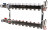 Для отопления Rommer 1&quot;/3/4&quot;x9 с запорными клапанами (RMS-3210-000009)