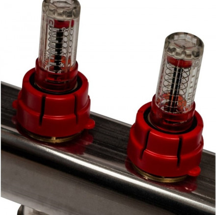 Коллектор с запорными клапанами STOUT SMS-0927-000006