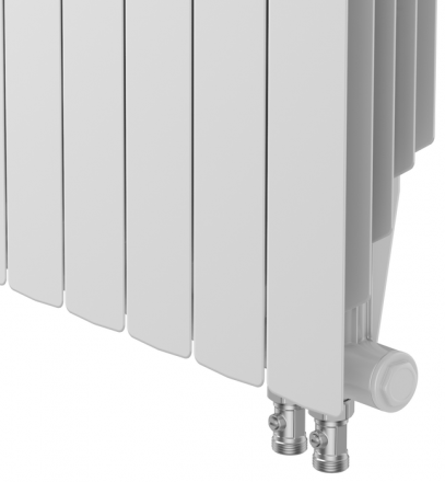 Биметаллический радиатор Royal Thermo Vittoria Super 500 VDR80 - 7 секц.