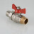 Кран шаровый с накидной гайкой Valtec 1/2 VT.226 ММ