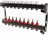 Для отопления Rommer 1&quot;/3/4&quot;x9 с расходомерами (RMS-1201-000009)