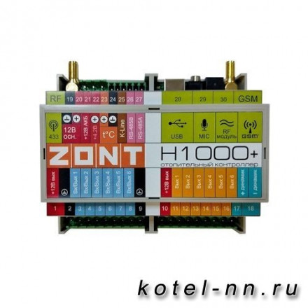 Универсальный отопительный контроллер ZONT H-1000+