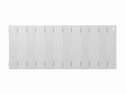Биметаллический радиатор отопления Royal Thermo PianoForte 300 12 секций Bianco Traffico