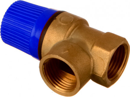 Предохранительный клапан Rommer 10 бар 1/2&quot;x3/4&quot; (RVS-0003-010015)