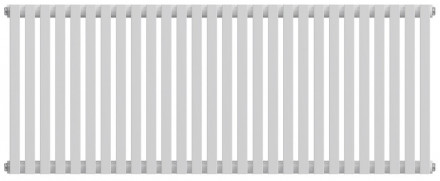 Стальной трубчатый радиатор 2-колончатый Royal Thermo Shift Q30 C2050 - 28 секц. RAL9016, боковое 1/2