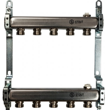 Коллектор для радиаторной разводки STOUT SMS 0923 000005