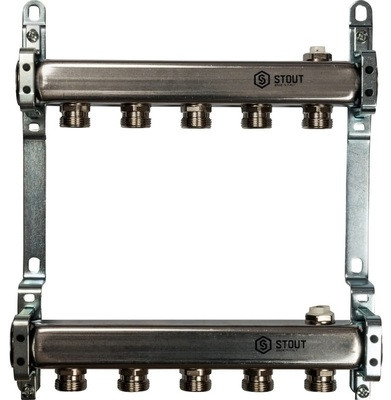 Коллектор для радиаторной разводки STOUT SMS 0923 000005