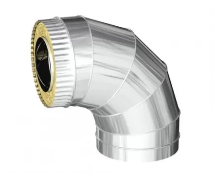 Сэндвич-отвод угол 90° Ф160х250