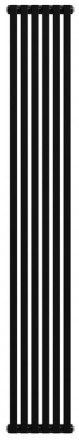 Стальной трубчатый радиатор 2-колончатый Royal Thermo Shift Q30 C2180 - 06 секц. RAL9005m, боковое 1/2