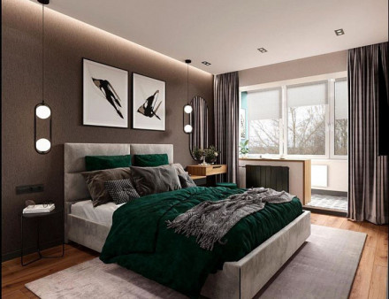 Биметаллический радиатор Royal Thermo Pianoforte 500 VD 4 секц. Noir Sable