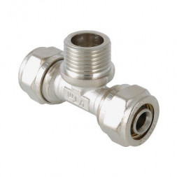 Фитинг обжимной тройник VALTEC VTm.333.N.320632 32x1&quot;x32