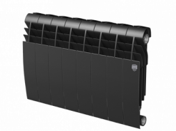 Биметаллический радиатор Royal Thermo Biliner 350 VD 8 секц. Noir Sable