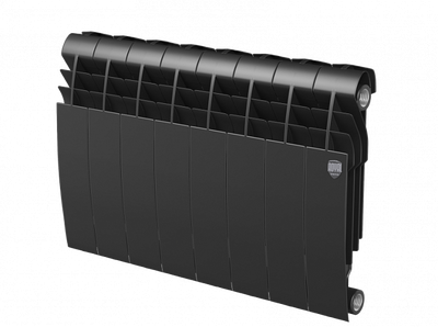 Биметаллический радиатор Royal Thermo Biliner 350 VD 8 секц. Noir Sable