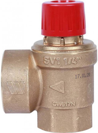 Клапан предохранительный 15х1 1/4&quot; STOUT SVS-0001-001532