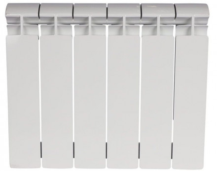 Биметаллический радиатор STOUT ALPHA 350 6 секций (SRB-2310-035006)