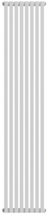 Стальной трубчатый радиатор 2-колончатый Royal Thermo Shift Q30 C2180 - 08 секц. RAL9016, боковое 1/2
