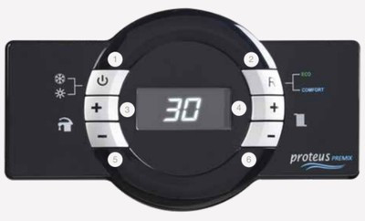 Настенный газовый котел ECA PROTEUS PREMIX 45 HCH NG