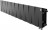 Биметаллический радиатор Royal Thermo Pianoforte 200 VD 20 секц. Noir Sable